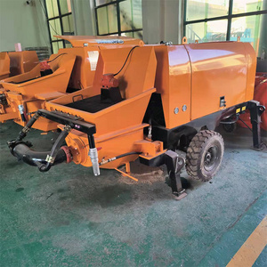 Electric Diesel Hydraulic Concrete Pouring Pump Bobcat Concrete Pump For Sale