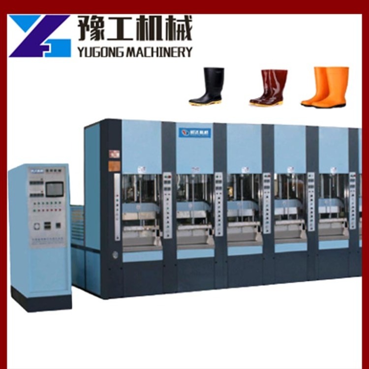 automatic type double slide sandal slipper PVC strap \/TPU sole making machine Rubber Slippers Making Machine