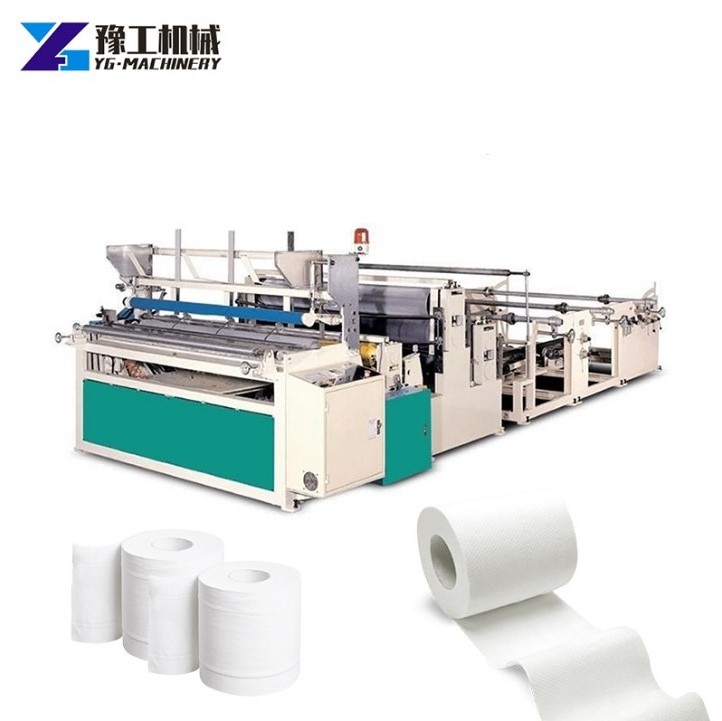 Toilet Paper Machine Cutting Manufacturing Rewinding Machinery Tissue Toilet Paper Making Machine Prices for Toilet Paper