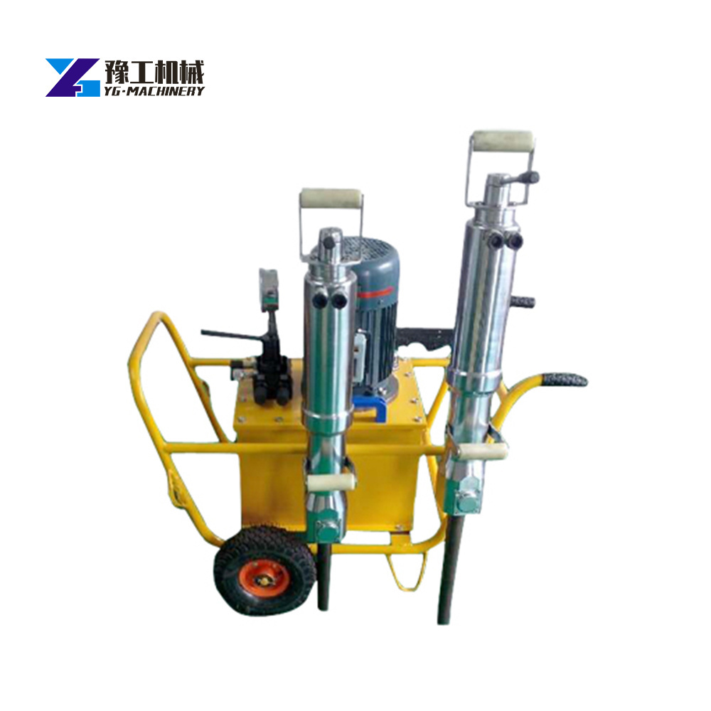 electric hydraulic rock splitting machine secondary breaking splitting rock machine hydraulic stone splitter machine