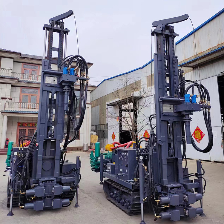 200M 300M Underground Borehole Machine Equipments Well Drilling Machine Diesel