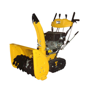 Wheel loader snow blower tractor track snow blower 3 stage snow blower drive dc motor