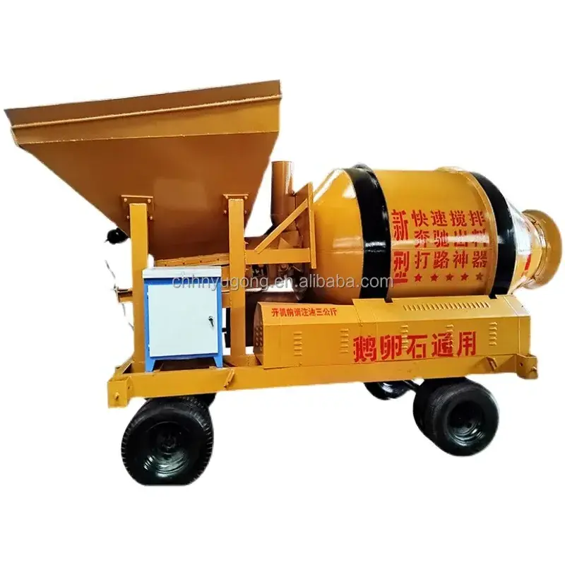 Hot Sale High Quality Hydraulic Electric Mobile Jzc 350 Concrete Mixer