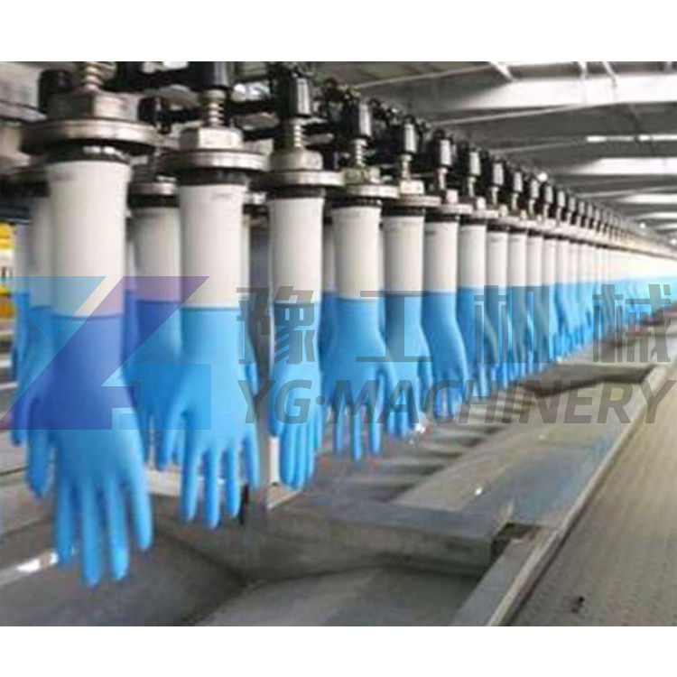 Production Capacity 20000 PCS/ hr Disposable Sterilized latex gloves and Nitrile Gloves Production Line