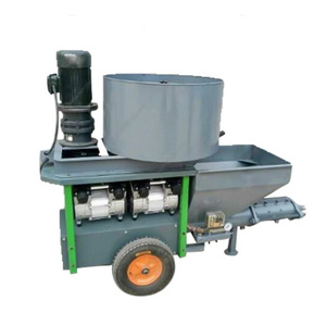 5m3 Per Hour Electric Mortar Cement Spraying Machine Wall Plastering With Air Compressor