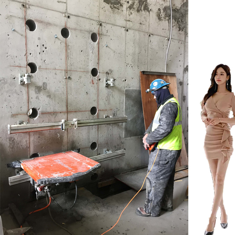 wholesale electric wall grooving machine tool 3000W\/4500W concrete brick wall chaser cutting machine Curtain Wall Machines