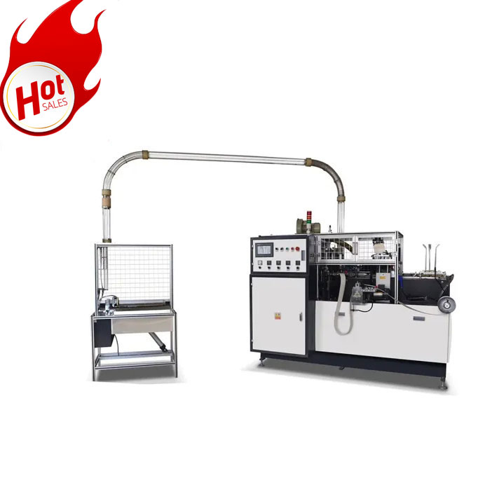 Ultrasound disposable paper cup forming equipment single & double side coated paper machine