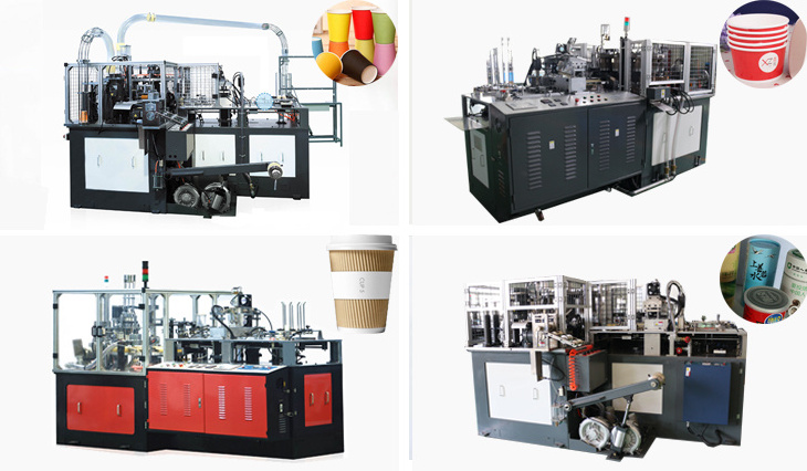 Full Automatic Double Wall Paper Bowl Former Paper Cup Making Machine For Cup Paper