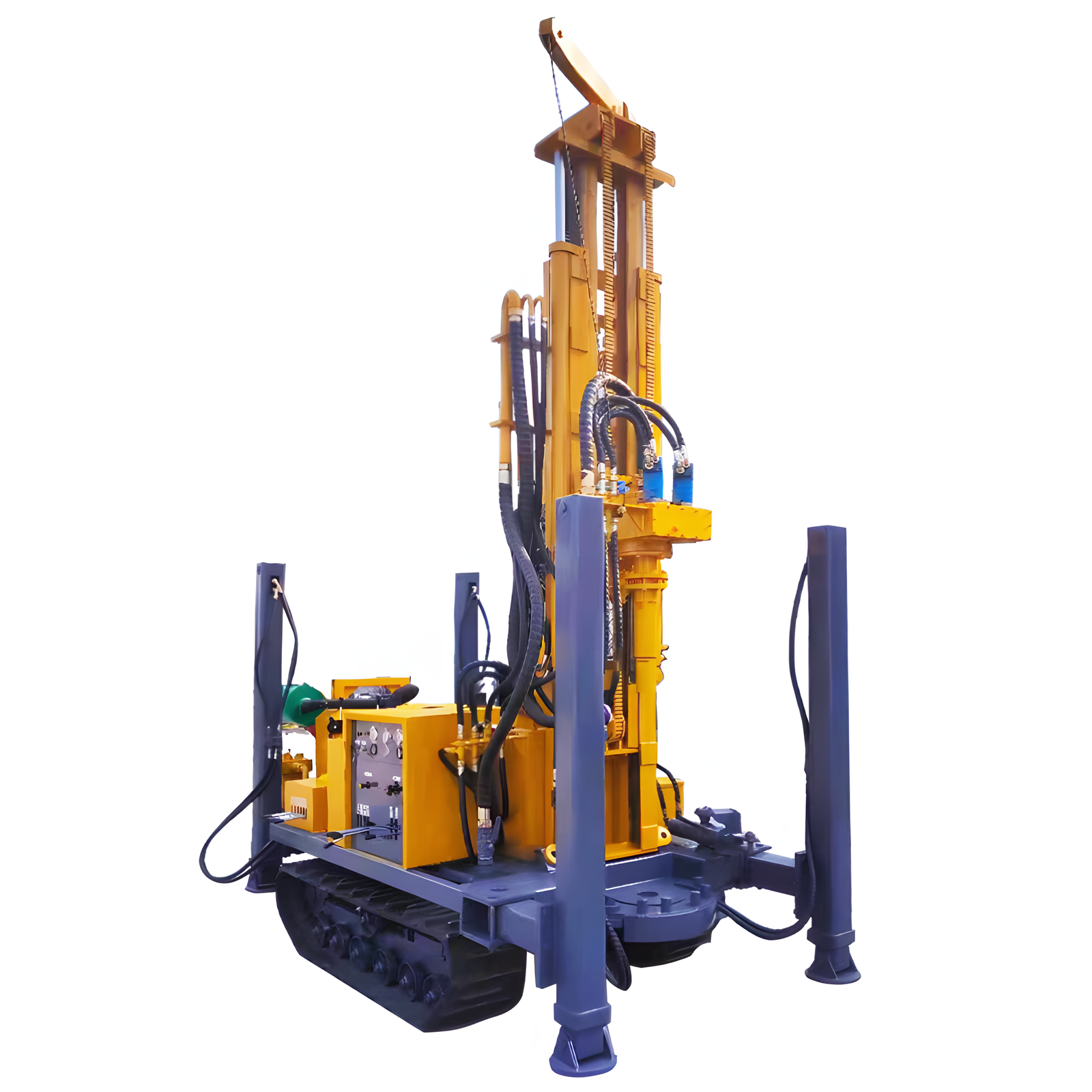 200M Oilfield Drilling Rig Portable Diving Breathing Air Compressor for water well drilling rig