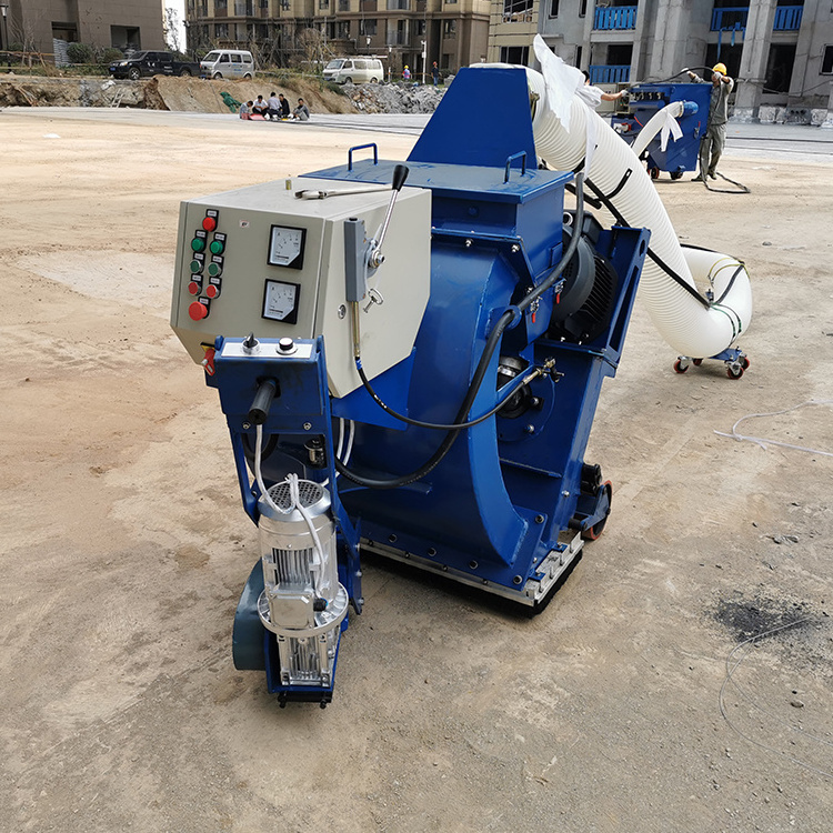 Floor surface shot blasting concrete shot blaster sandblasting machine