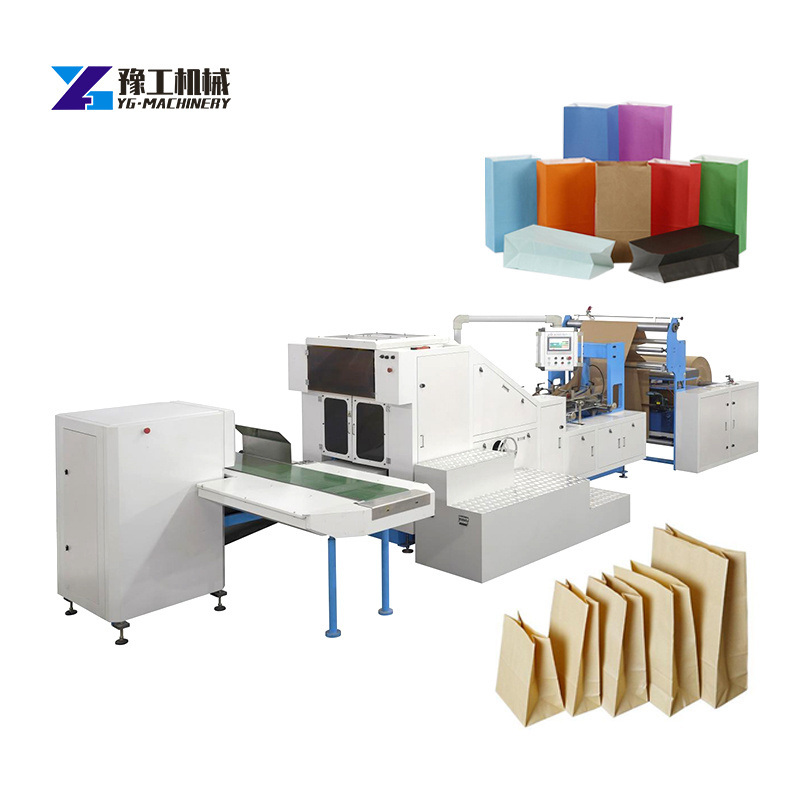 Lowest price bags manufacturing machine kraft paper bag machine paper bag making machines