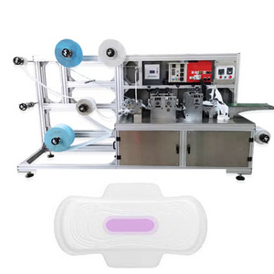 Semi Full Servo Automatic Under Pad Sanitary Napkin Adult Baby Diaper Production Line Making Machine