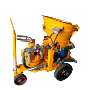 Easy adjusted swimming pools concrete spray shotcrete machine in variable outputs