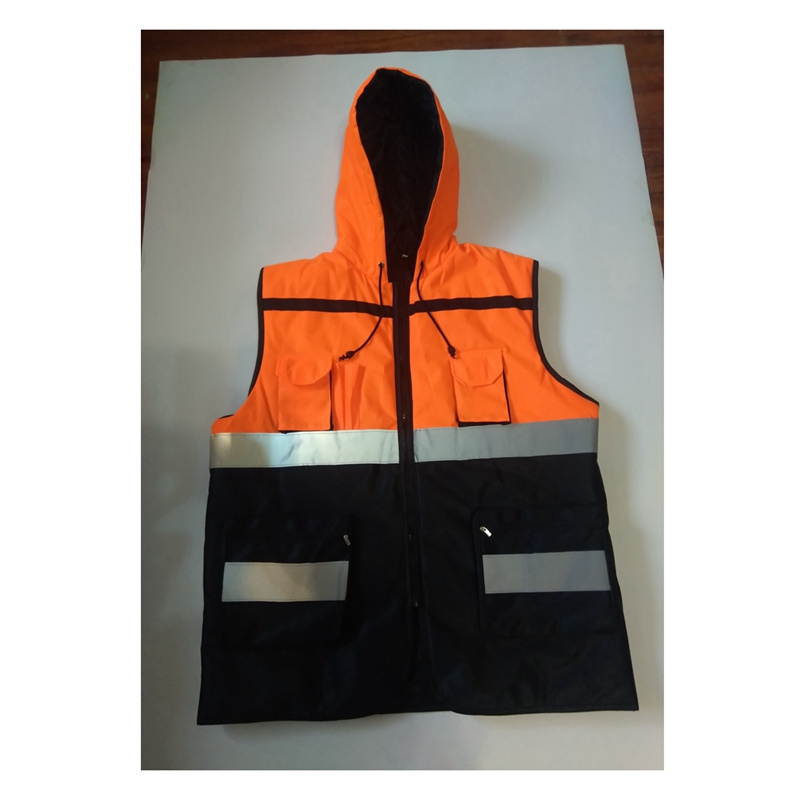 vest with hood coverall workwear emergency reflective women jacket hunting safety vest price softshell jaket men