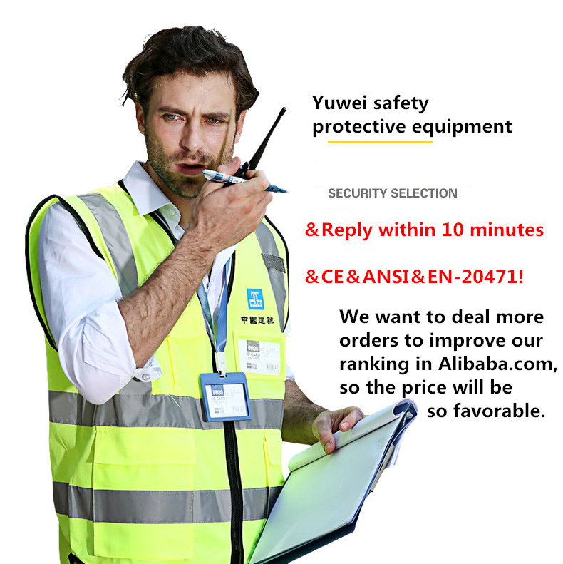 safety coverall elastic waist belt high vis security coat 3m safety  reflective tape clothing red reflective vest