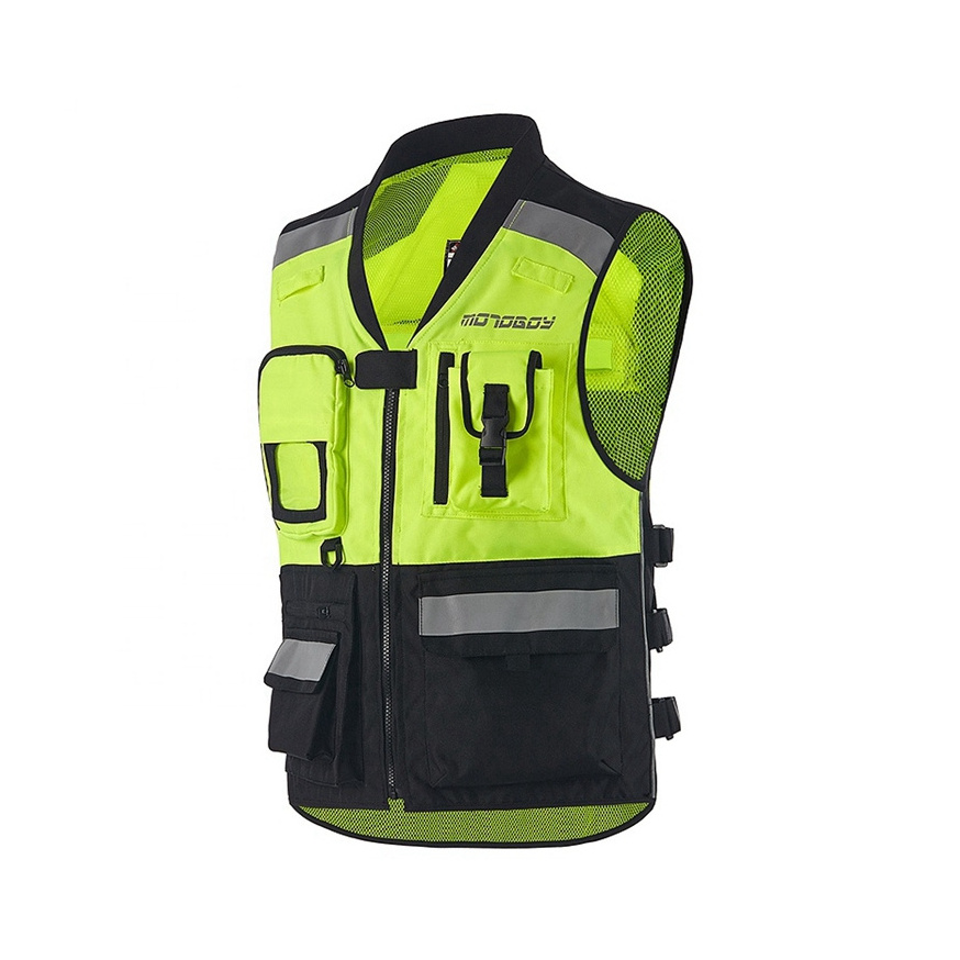 luminous jacket chaleco de seguridad safety items hi vis t shirt work smock high visibility reflective tool vest  cotton