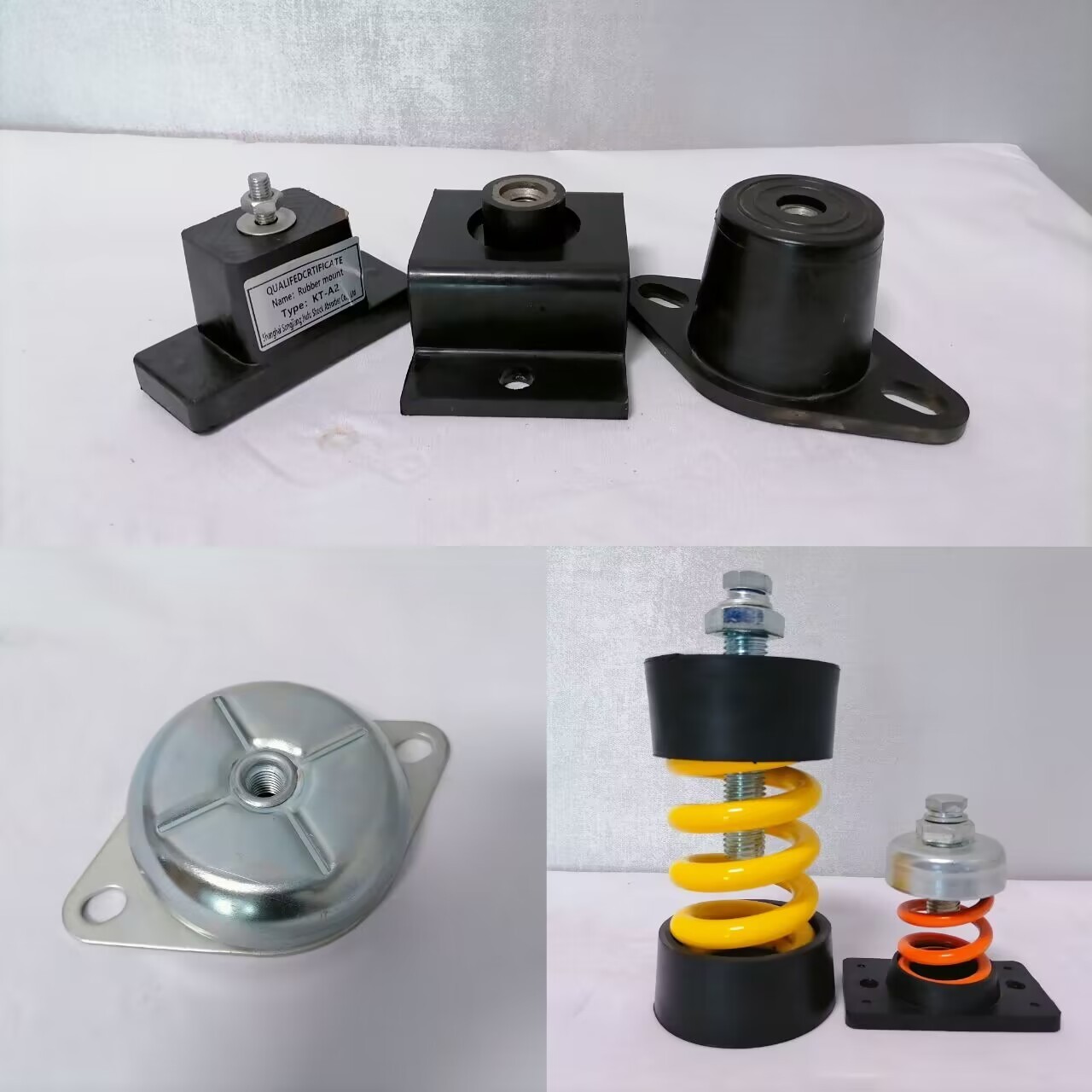 Wholesale HVAC Adjustable free Stand vibration isolator duct vibration isolat air condition shock absorber with spring seat