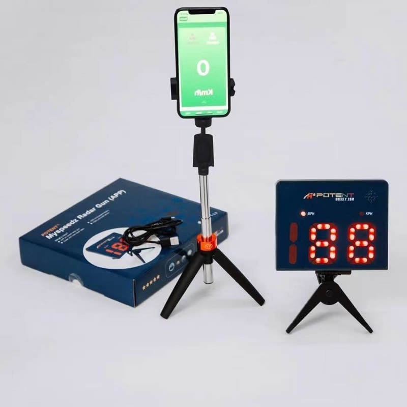 ON SALE !  !  ! New Speed Radar Gun 2.0 w Measure Shot Speed for Hockey, Baseball, Tennis, Golf Christmas Free Shipping