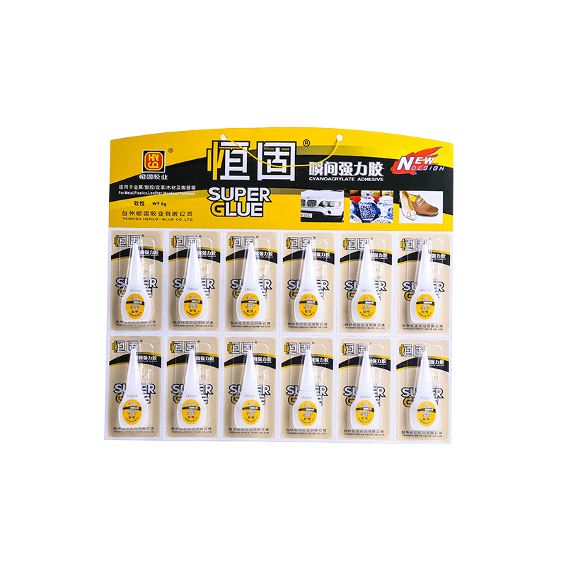 502 Super Glue 12pcs plastic bottle pack