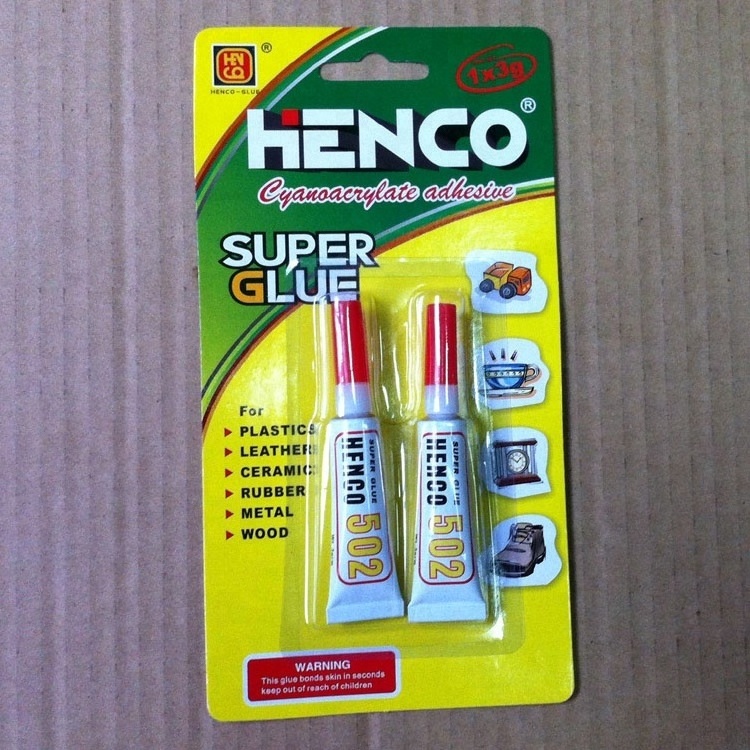 Liquid Super Glue in Aluminium Tube 3G/Tube 2PCS/Tube