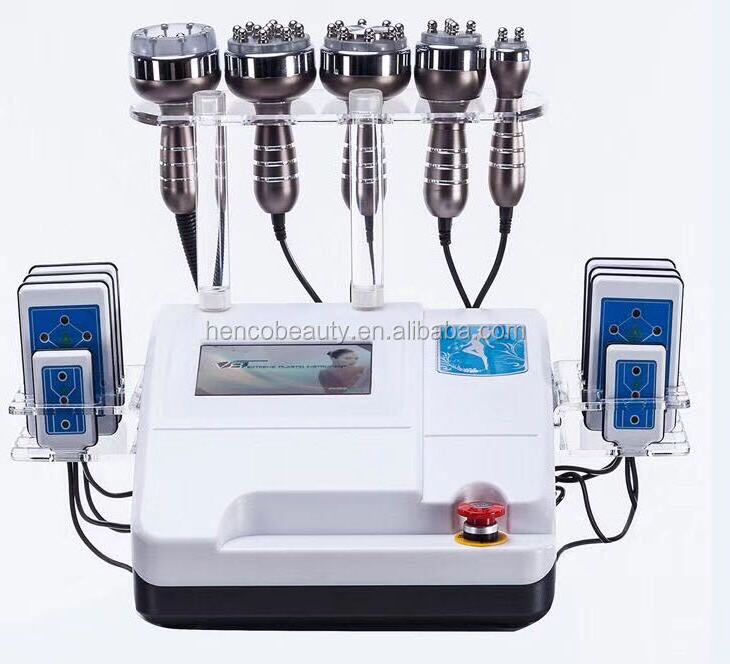 Lipo laser 6 in 1 lipolaser / vacuum cavitation rf lipolaser slimming machine/ best lipo laser machine