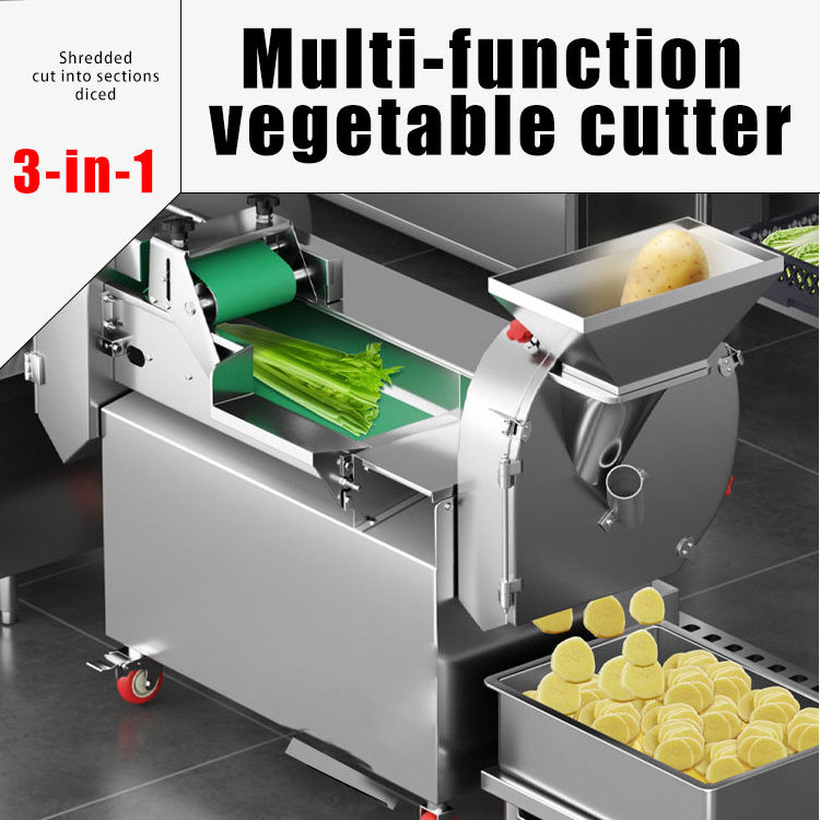 High quality electric vegetable slicer cutter shredding machine for dice cucumber vegetable cutting machine