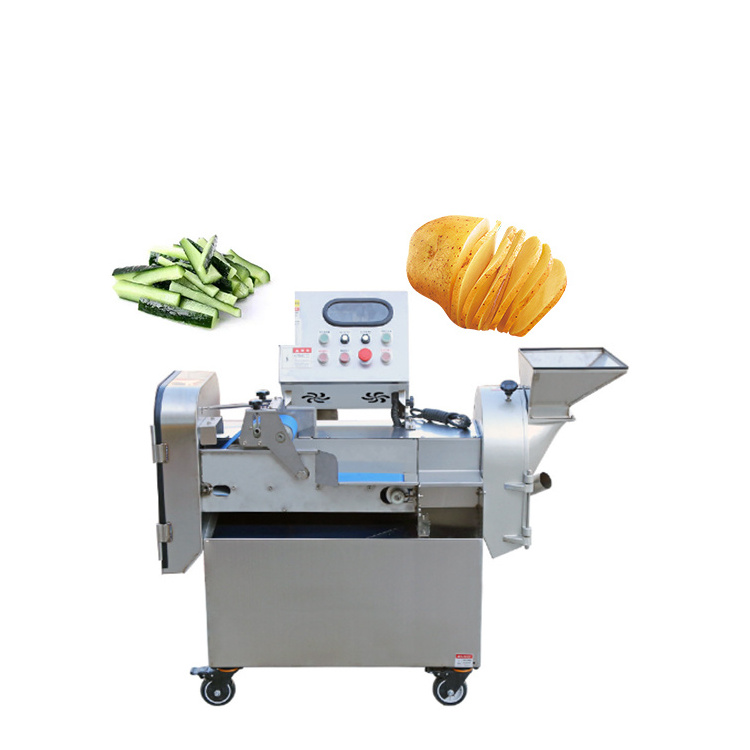 High quality electric vegetable slicer cutter shredding machine for dice cucumber vegetable cutting machine