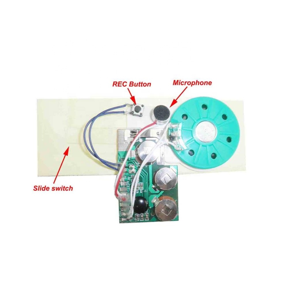 60 Seconds Recordable Sound Module for Children Book