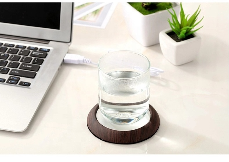 Promotion Gift USB 2.0 Hub Beverage Mug Heater USB Coffee Cup Warmer Stock