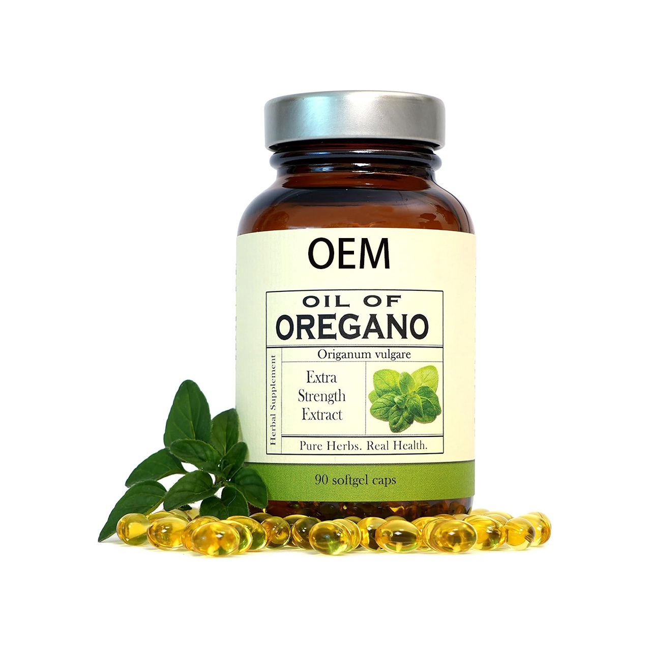 Wholesale bulk Food Grade Oregano oil Supplement Oregano Oil Softgel Capsules for Promote Digestive Health