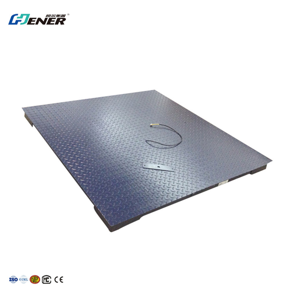 1.5m*1.5m Platform 1.5T Heavy Duty Weighing Scale Industrial Floor Scale