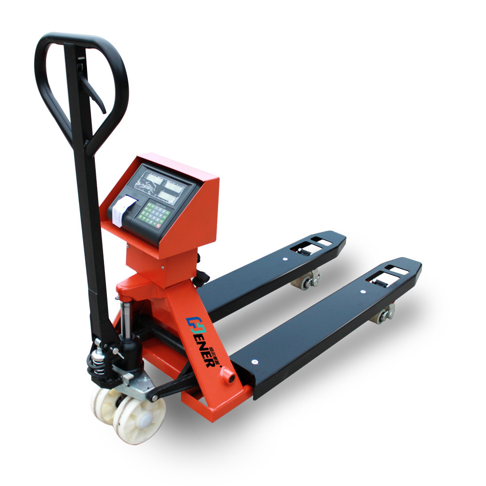 High Qualified Weigh Beam Carbon Steel Stainless Steel Electronic Pallet Scale With Optional Wheels