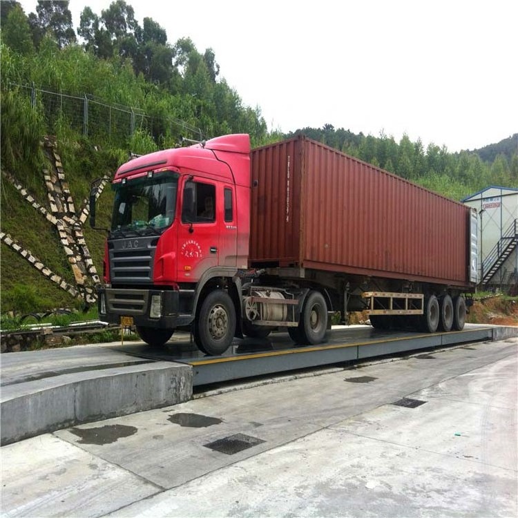 Warranty 2 years 100T Electronic On Board Loader Truck Scale Weigh Bridge Weighbridge Weigh Motion Shanghai Truck Scale