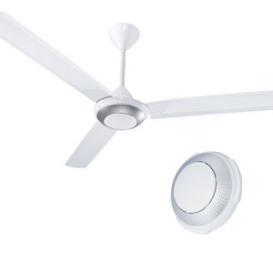 Malaysia 60 inch Giant KDK Type Ceiling Fan with Matte SIlver Decoration Ring