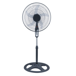 Africa Hot Selling Model Lebanon 3 Speeds Oscillating 5 OX AS Blade 18 inch 450 mm AC Electric Type Stand Fan with Metal Grill