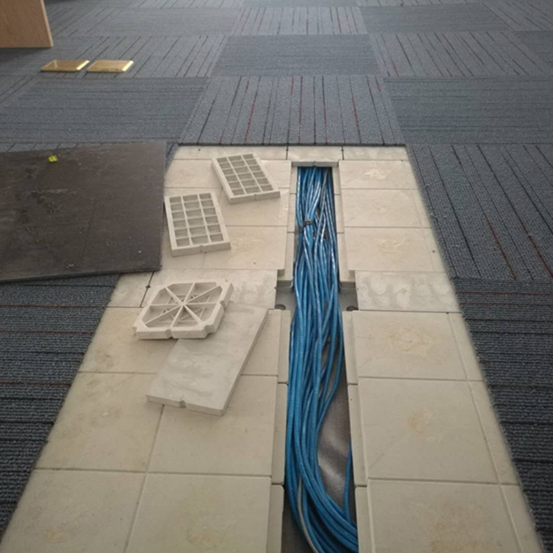 New High-Strength Engineering Plastic Lightweight Computer Room Elevated Anti-Static False Raised Floor