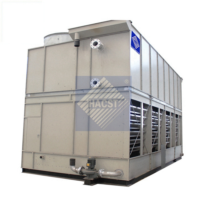 Data Center Cooling Solution Steel R717 Refrigerant Evaporative Condenser for Frozen Food Industry