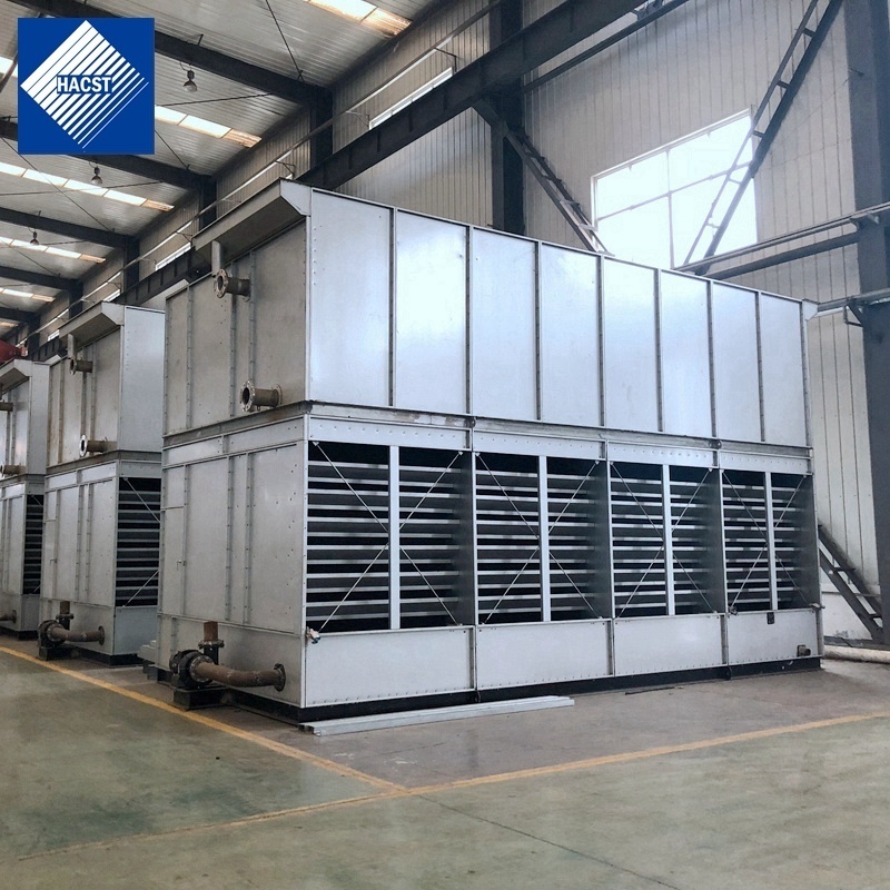 Data Center Cooling Solution Steel R717 Refrigerant  Closed Cooling Tower Counter Flow Water Chiller for Frozen Food Industry