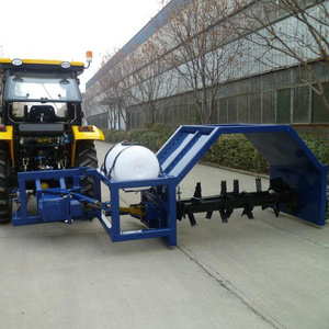 Compost turner for animal dung mature fertilizer