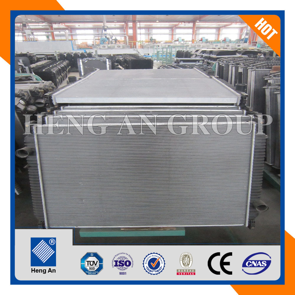 Aluminum Brazed Radiator for Volvo Truck