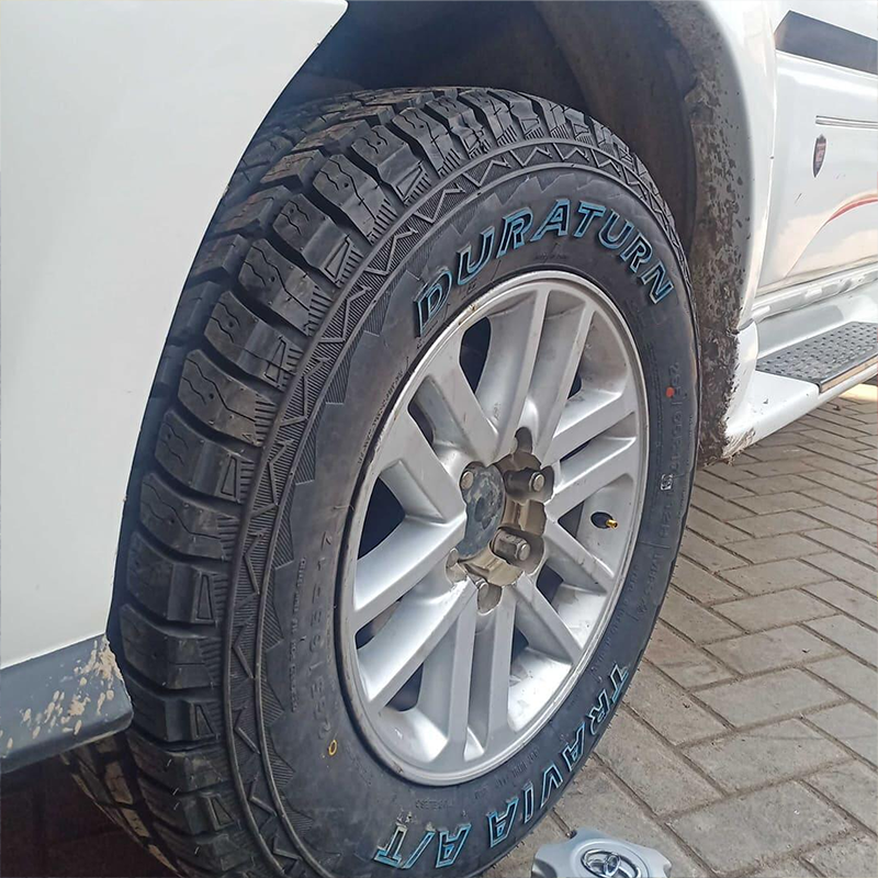 Duraturn from China PCR tyre AT TRAVIA A/T 16 inch all sizes 205/60R16 215/70R16 225/70R16 235/70R16 245/70R16 265/70R16