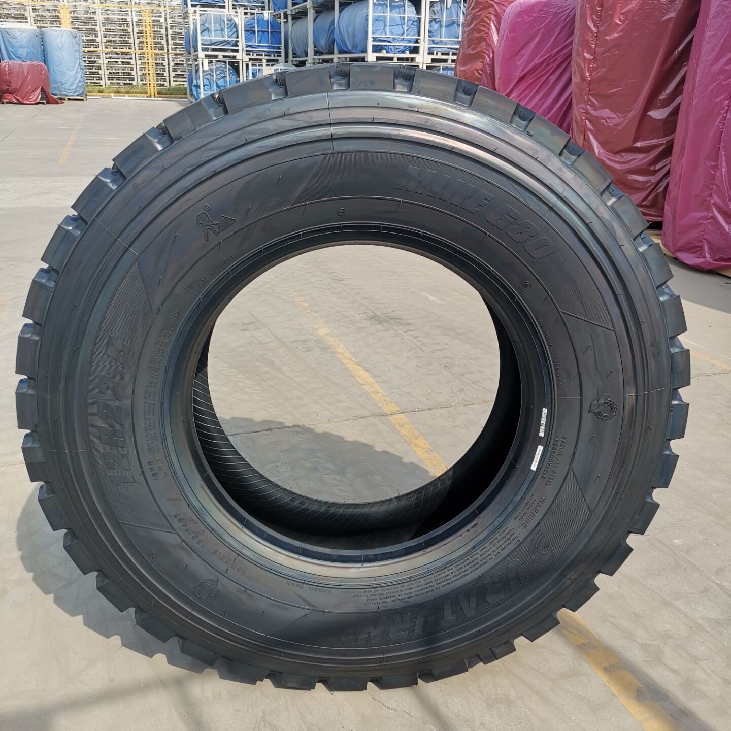 TYRE for MINE China 2024 Duraturn/Dynacargo Hot-sale TRUCK&BUS RADIAL TYRE MINE G80 12.00R20