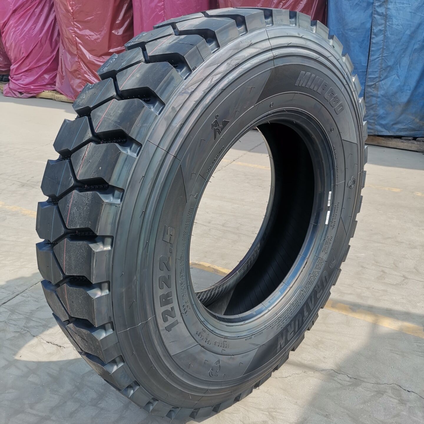 TYRE for MINE China 2024 Duraturn/Dynacargo Hot-sale TRUCK&BUS RADIAL TYRE MINE G80 12.00R20