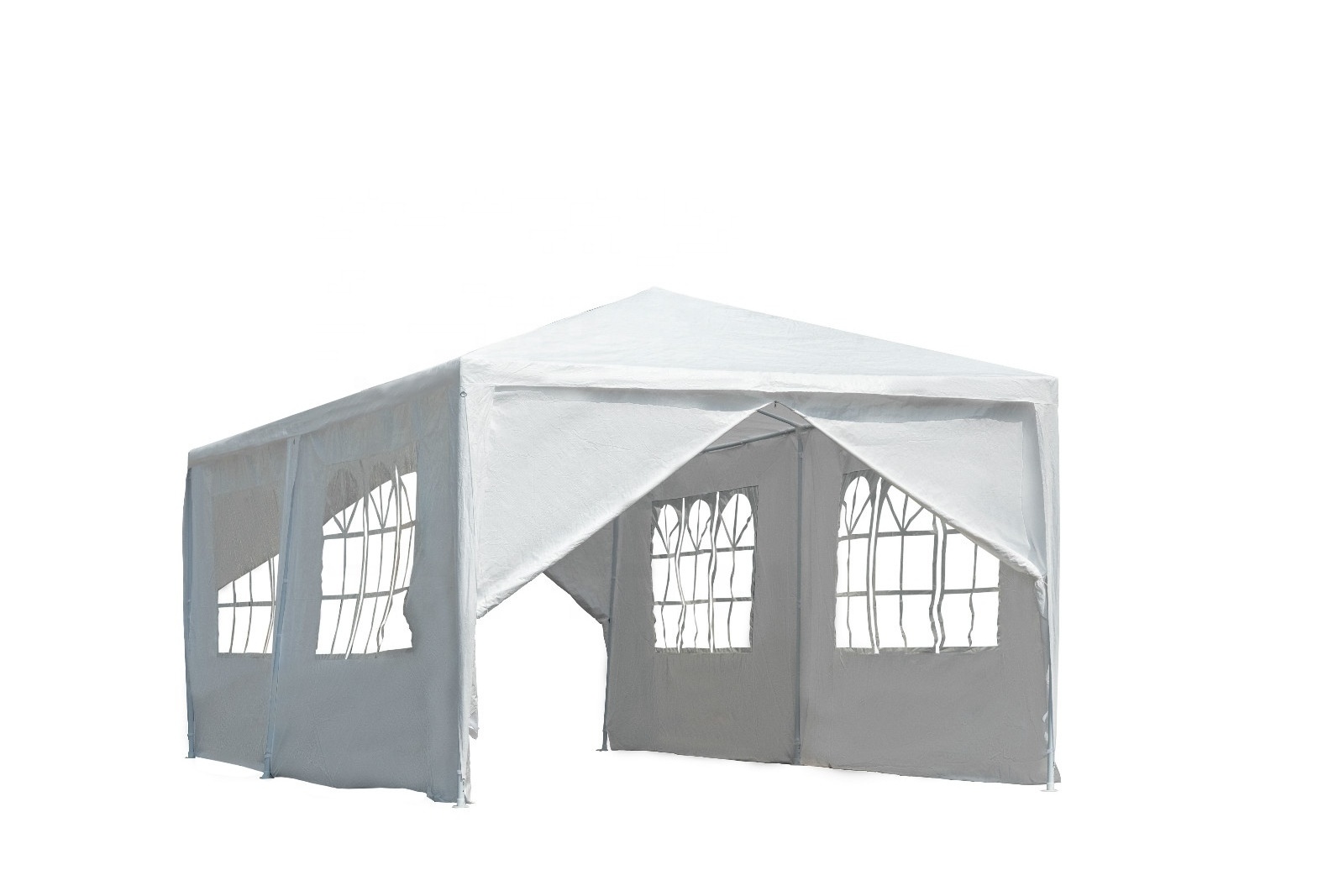 PE fabric white color party tent 10x30 gazebo with sidewall for sale