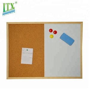 wooden frame magnetic whiteboard, cheap price wood writing board with marker pen