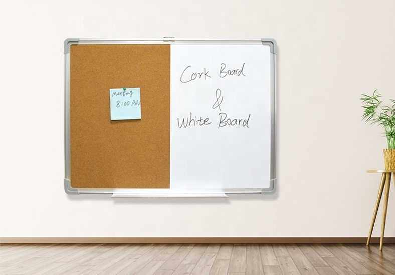 wooden frame magnetic whiteboard, cheap price wood writing board with marker pen