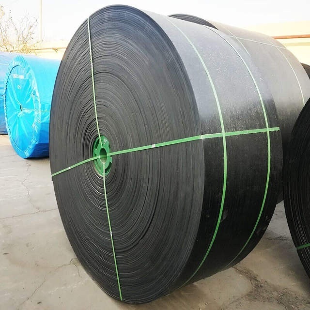 factory oem customized heat resistant rubber conveyor belt for truck loading unloading