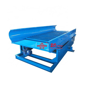 Low cost gold mining equipment gold washing machine vibrating sluice box for sale