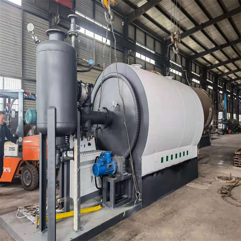 High quality Mini mobile Modular waste tyres pyrolysis equipment line plastic recycle to petrol making fuel diesel machine