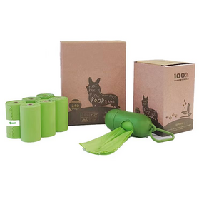 Plastic Disposable Pet Waste Bag, Printed Dog Poop Bag